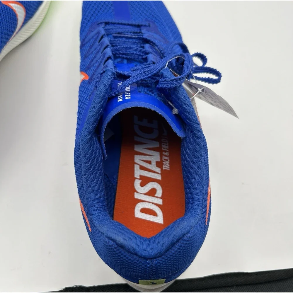 Nike Zoom Mens Sz 8.5 Rival Track & Field Distance Spikes & Tool DC8725-401 Blue